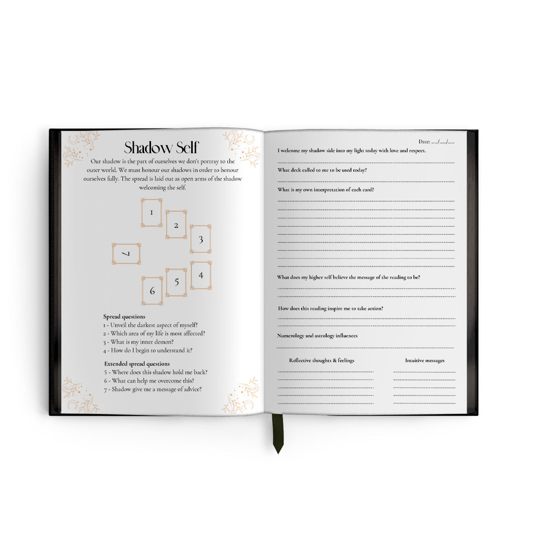 Seasons of Tarot Spread Journal is an empowerment tool for self-reflection and introspection. With 50 spreads providing insights into your past, present, and potential future, when tuning into the seasons. Journaling is a powerful way to connect to your spiritual selves when you align with your seasons of life.